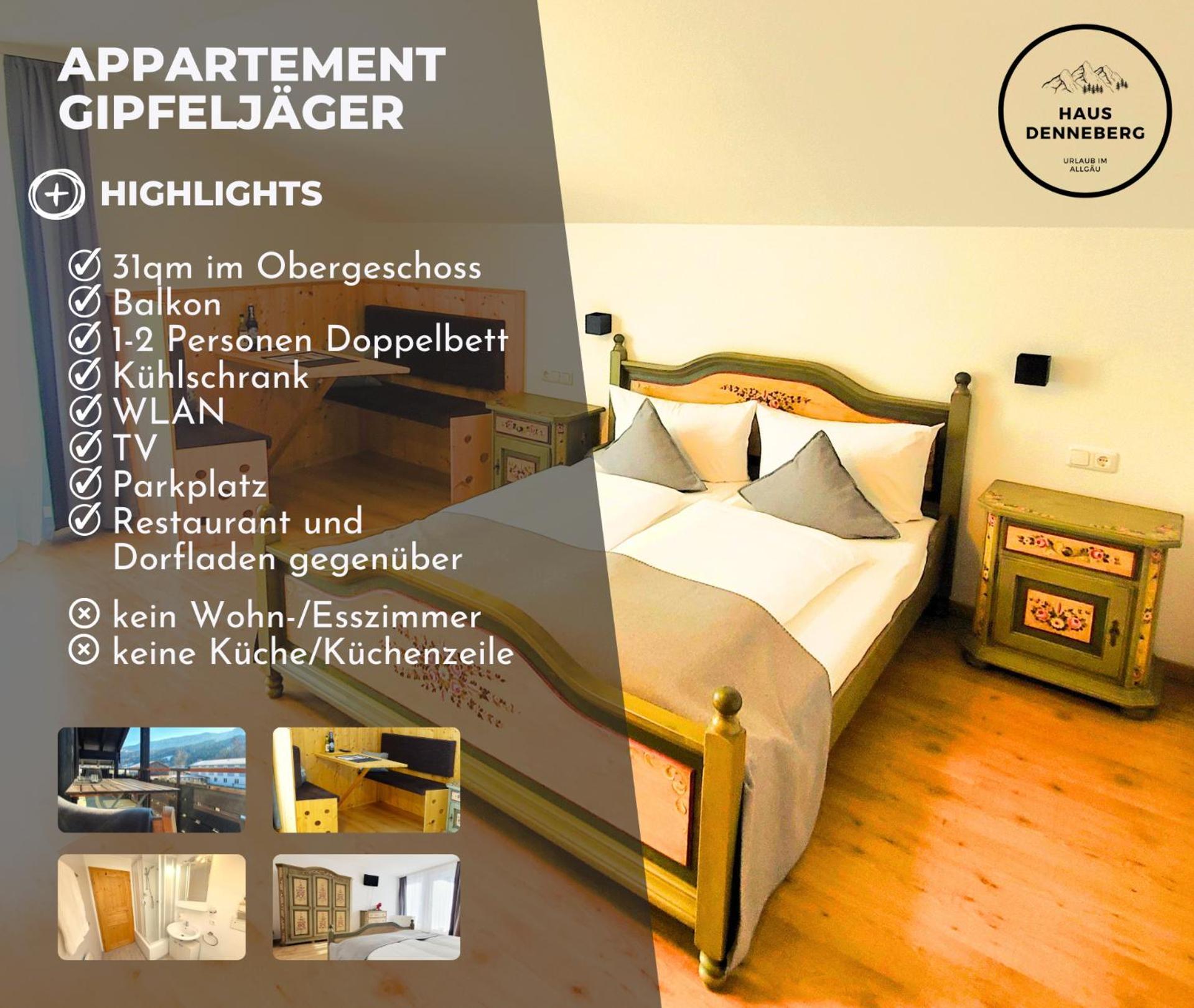 Apartament Haus Denneberg Oberstaufen Zewnętrze zdjęcie